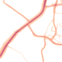 Daytime road noise heatmap for SO50 6HZ