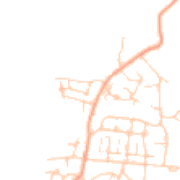 Daytime road noise heatmap for SO50 6JH