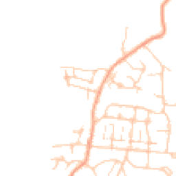 Daytime road noise heatmap for SO50 6LU
