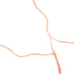 Night-time road noise heatmap for SO50 7AZ