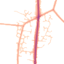 Daytime road noise heatmap for SO50 7BY