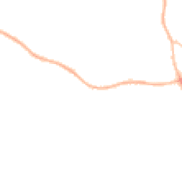 Night-time road noise heatmap for SO50 7DA