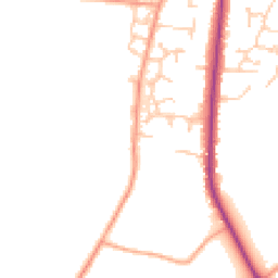 Daytime road noise heatmap for SO50 7DG