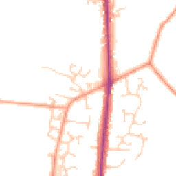 Daytime road noise heatmap for SO50 7FG