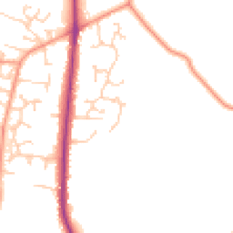 Daytime road noise heatmap for SO50 7FH