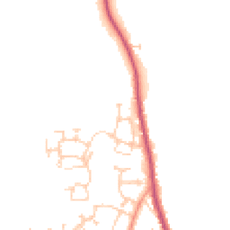 Daytime road noise heatmap for SO50 7GD