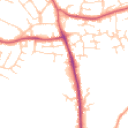 Daytime road noise heatmap for SO50 7HP