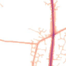 Daytime road noise heatmap for SO50 7HR