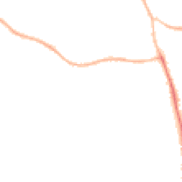 Night-time road noise heatmap for SO50 7JE