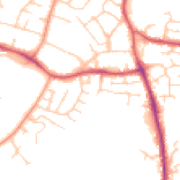 Daytime road noise heatmap for SO50 7JH