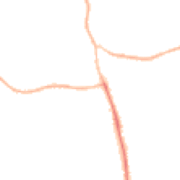 Night-time road noise heatmap for SO50 7JW