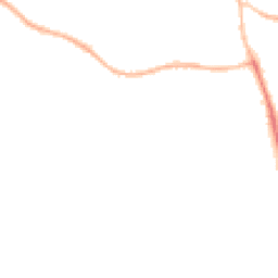 Night-time road noise heatmap for SO50 7LF