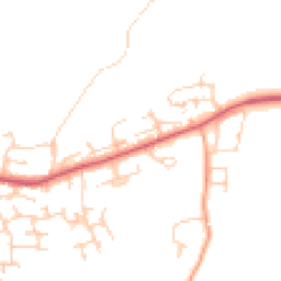 Daytime road noise heatmap for SO50 7LN