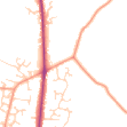 Daytime road noise heatmap for SO50 7PH