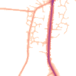 Daytime road noise heatmap for SO50 7PW