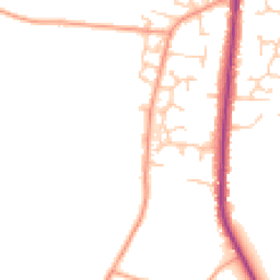 Daytime road noise heatmap for SO50 7QA