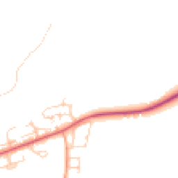 Daytime road noise heatmap for SO50 7QS