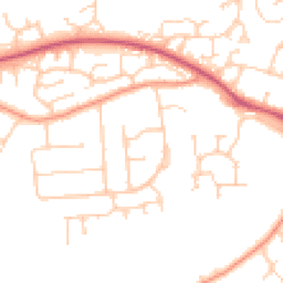 Daytime road noise heatmap for SO50 8HZ