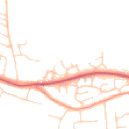 Daytime road noise heatmap for SO50 8PG