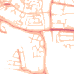 Daytime road noise heatmap for SO50 9RN