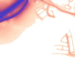 Daytime road noise heatmap for SO50 9TB