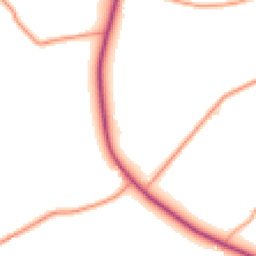 Daytime road noise heatmap for SO51 0AE