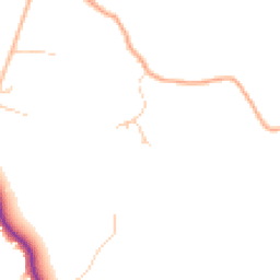 Daytime road noise heatmap for SO51 0AG