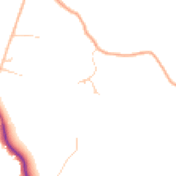 Daytime road noise heatmap for SO51 0AH