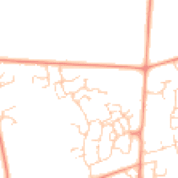 Daytime road noise heatmap for SO51 0AP