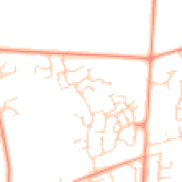 Daytime road noise heatmap for SO51 0AQ