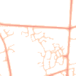 Daytime road noise heatmap for SO51 0AT