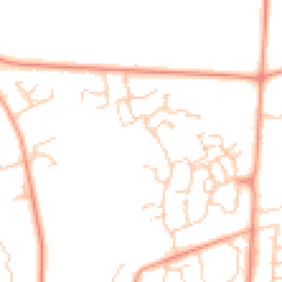 Daytime road noise heatmap for SO51 0AW