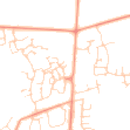 Daytime road noise heatmap for SO51 0AX