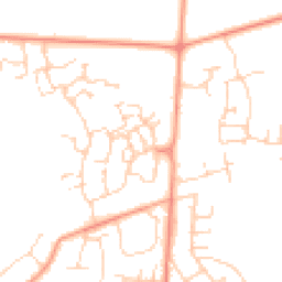 Daytime road noise heatmap for SO51 0AY