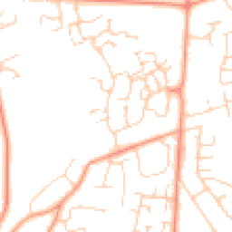 Daytime road noise heatmap for SO51 0BG