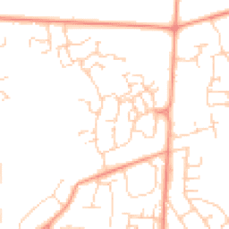Daytime road noise heatmap for SO51 0BH