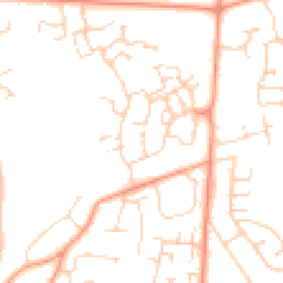 Daytime road noise heatmap for SO51 0BJ