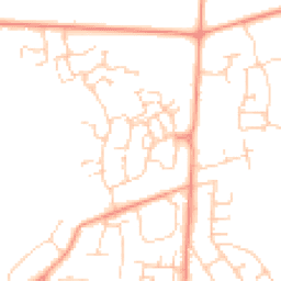 Daytime road noise heatmap for SO51 0BP