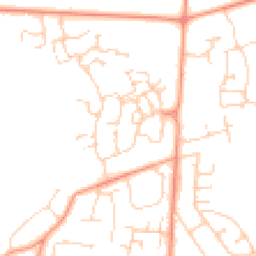 Daytime road noise heatmap for SO51 0BU