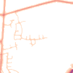 Daytime road noise heatmap for SO51 0DF