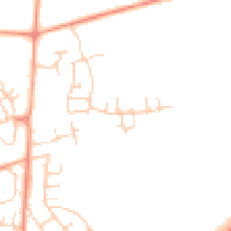 Daytime road noise heatmap for SO51 0DG