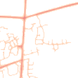Daytime road noise heatmap for SO51 0DL