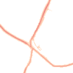 Daytime road noise heatmap for SO51 0HQ