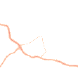 Daytime road noise heatmap for SO51 0HS
