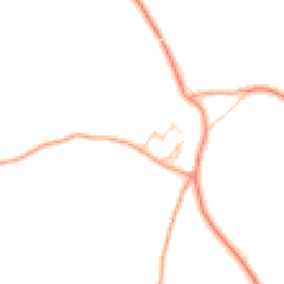Daytime road noise heatmap for SO51 0JD