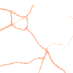 Daytime road noise heatmap for SO51 0NP