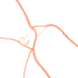 Daytime road noise heatmap for SO51 0RG