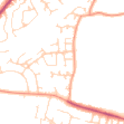 Daytime road noise heatmap for SO51 5PU