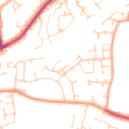 Daytime road noise heatmap for SO51 5QX