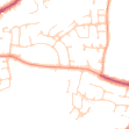 Daytime road noise heatmap for SO51 5RP